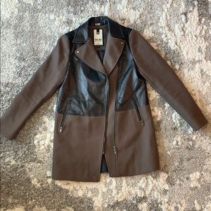 Soia & Kyo leather Trenchcoat